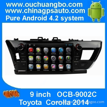 Ouchuangbo Android 4.2 GPS Navigaiton for Toyota Camry 2007-2011 Car Radio DVD Stereo System